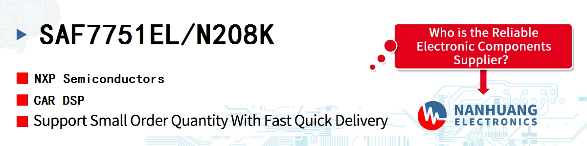 SAF7751EL/N208K NXP CAR DSP