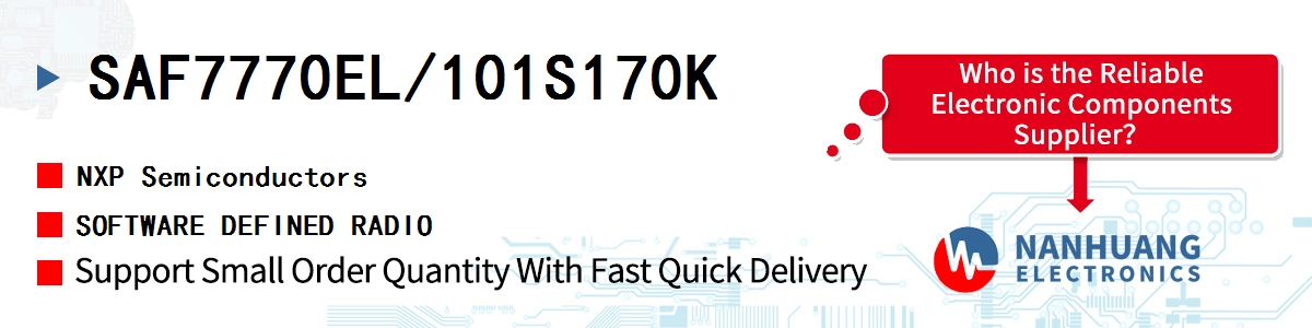 SAF7770EL/101S170K NXP SOFTWARE DEFINED RADIO