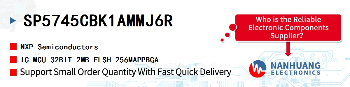 SP5745CBK1AMMJ6R NXP IC MCU 32BIT 2MB FLSH 256MAPPBGA