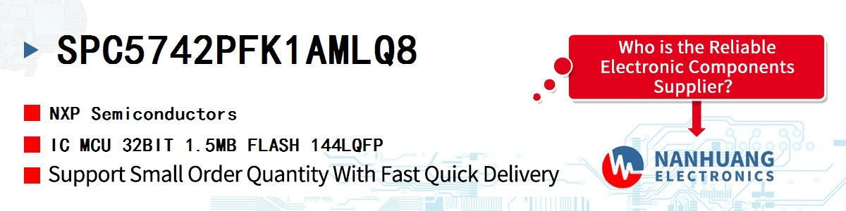 SPC5742PFK1AMLQ8 NXP IC MCU 32BIT 1.5MB FLASH 144LQFP