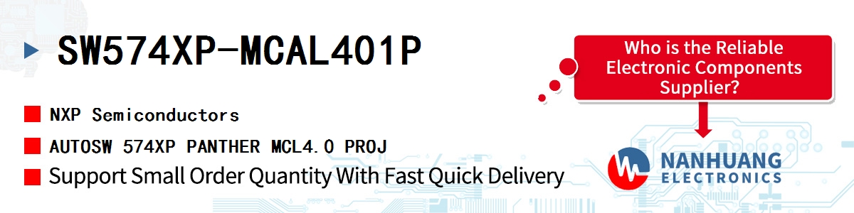 SW574XP-MCAL401P NXP AUTOSW 574XP PANTHER MCL4.0 PROJ