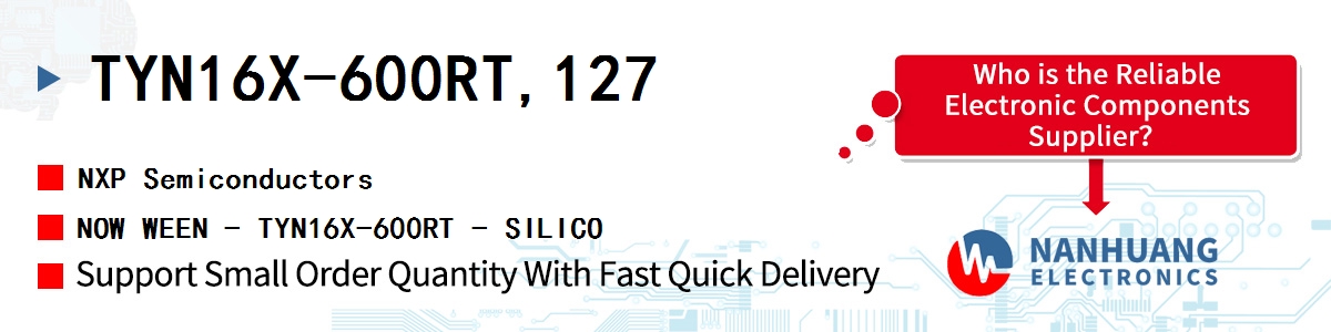 TYN16X-600RT,127 NXP NOW WEEN - TYN16X-600RT - SILICO